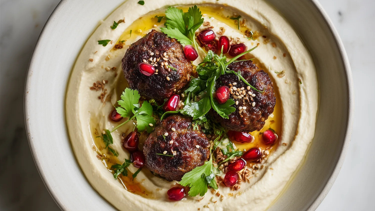 Humuslu dana köfte