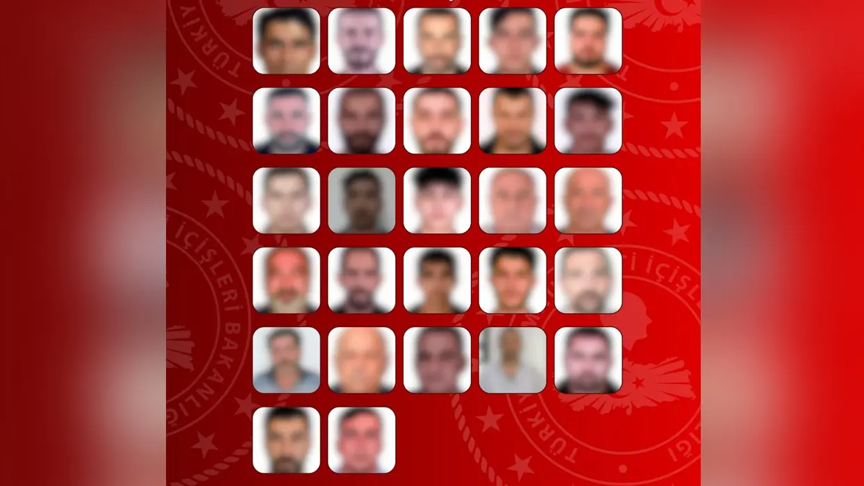 Adaletten kaçamadılar! Kırmızı bültenle arananlar Türkiye'de