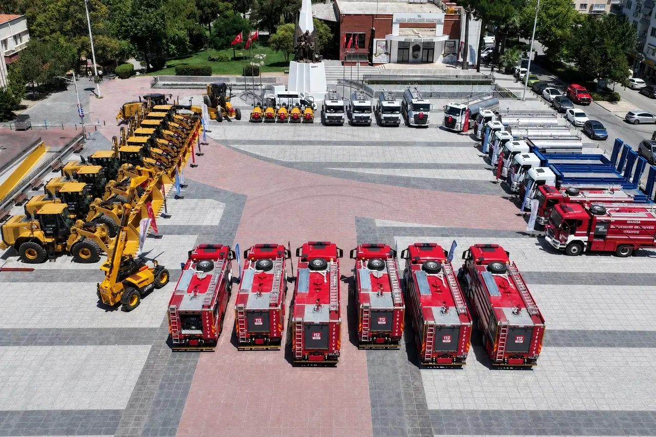 Manisa Büyükşehir’den yangınla mücadeleye 350 milyon TL’lik takviye