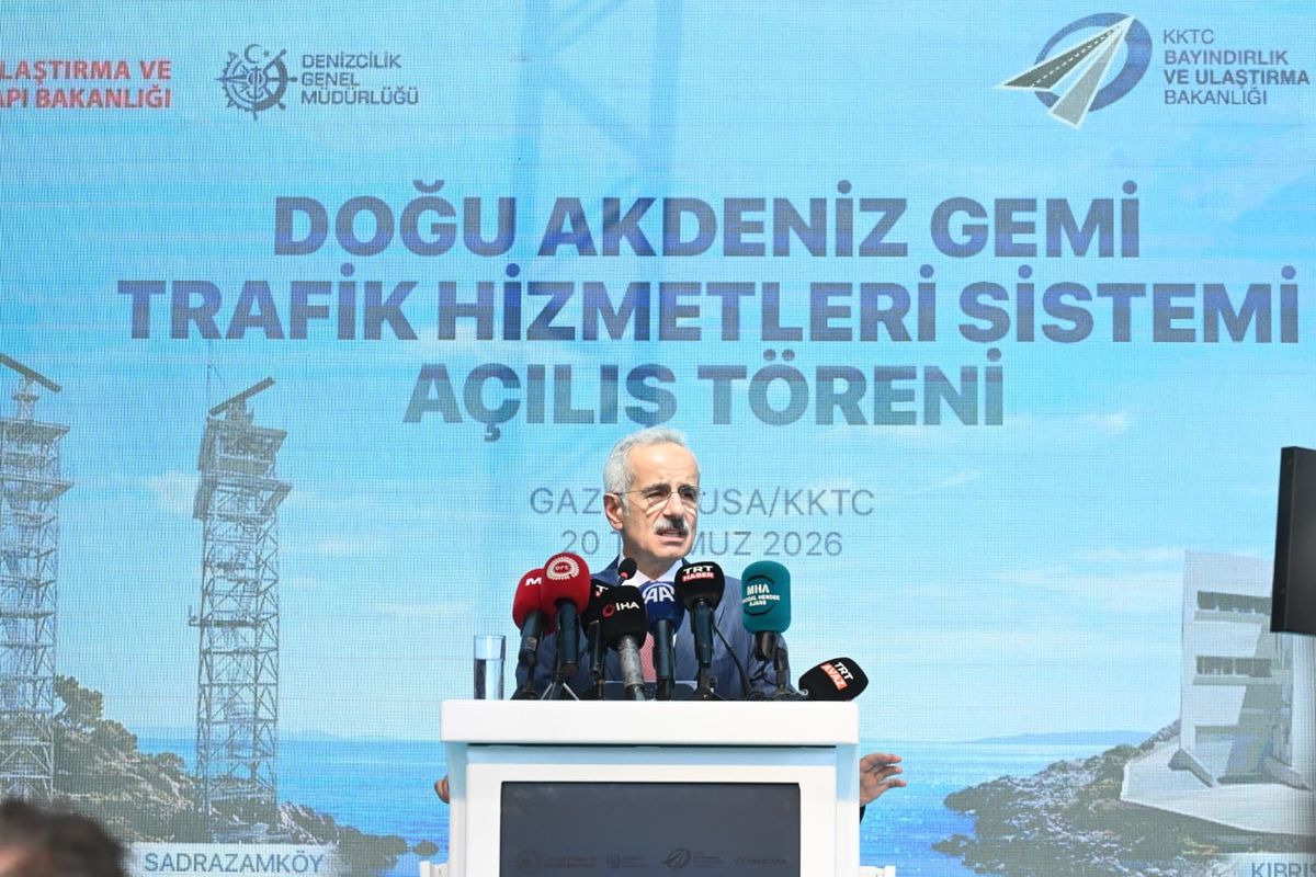 Bakan Uraloğlu: KKTC çevresi ile ülkemiz arasındaki gemi trafiğini kesintisiz izleyebileceğiz