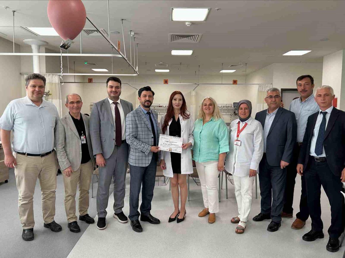 Kütahya Şehir Hastanesi'nde genel cerrahi uzmanı sevinci