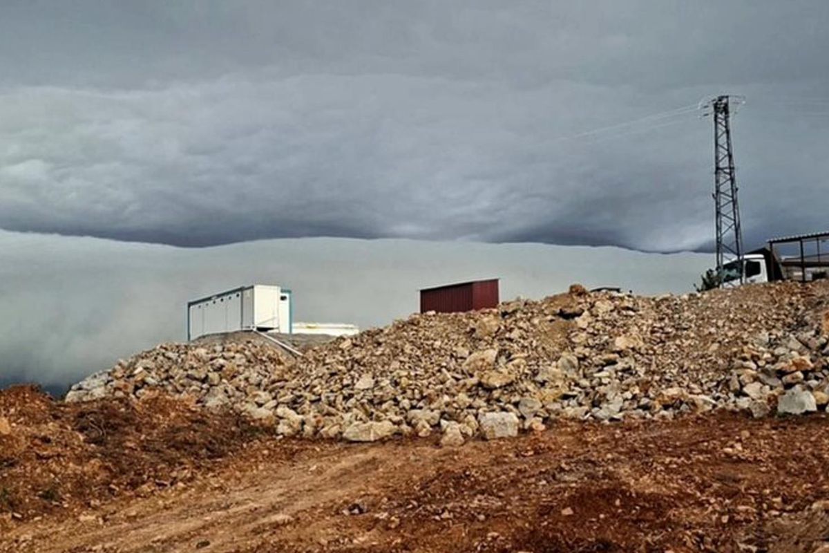 Dünyada nadir görülüyor! Çanakkale'de gökyüzünde sıra dışı manzara