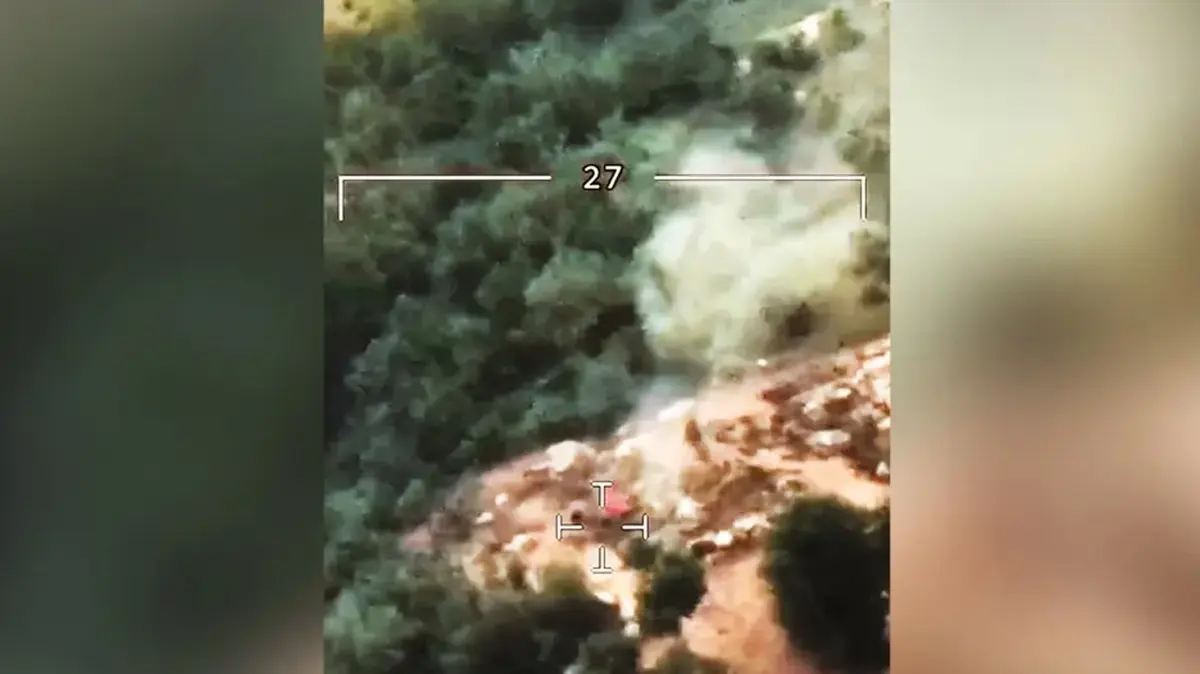 Orman kundakçısına İHA ile suçüstü