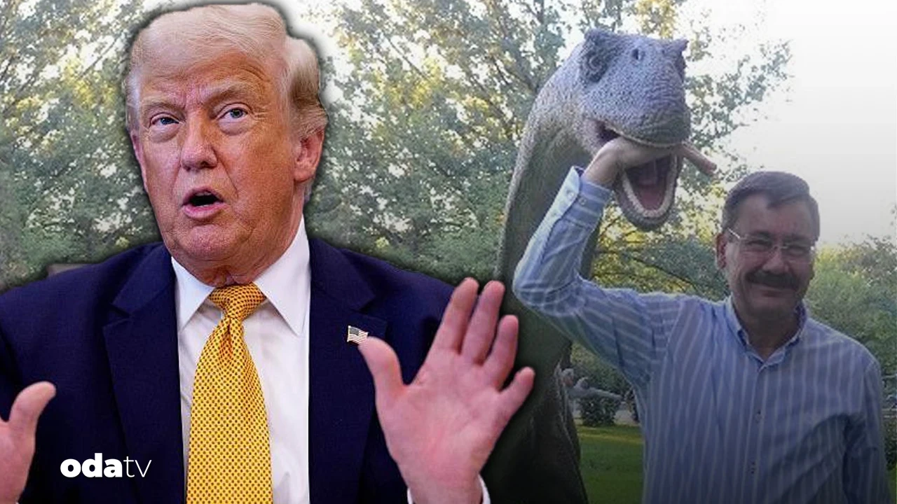 Etrafı çevrildi: Gökçek'in dinozorlarını Trump göremeyecek