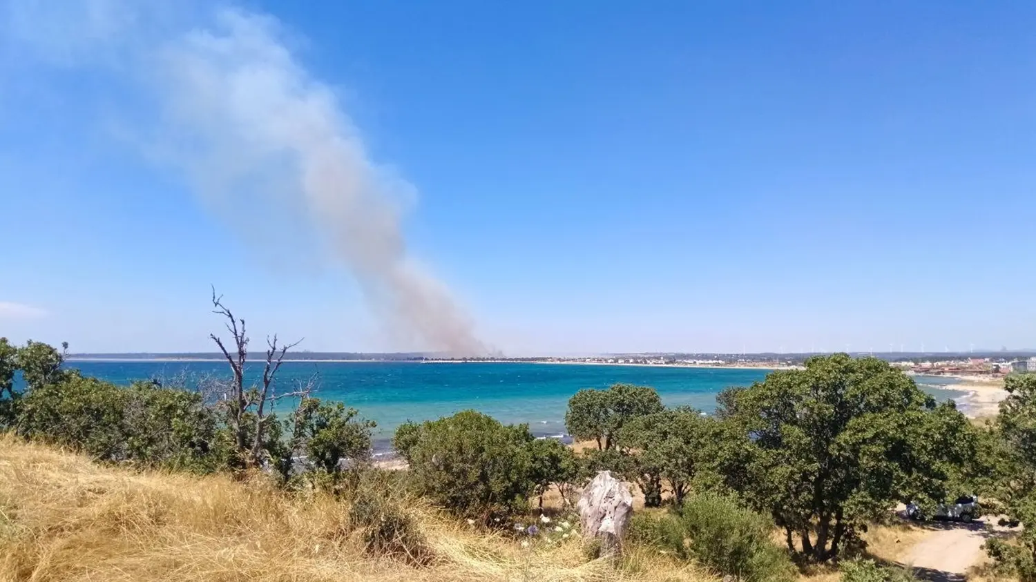 Çanakkale'de çıkan yangın kontrol altına alındı
