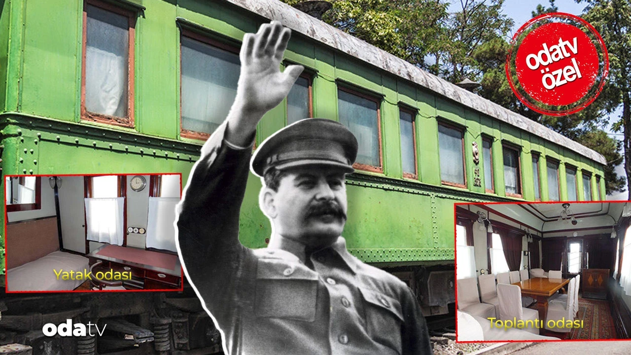 Odatv Stalin'in trenine bindi... Özel görüntüler