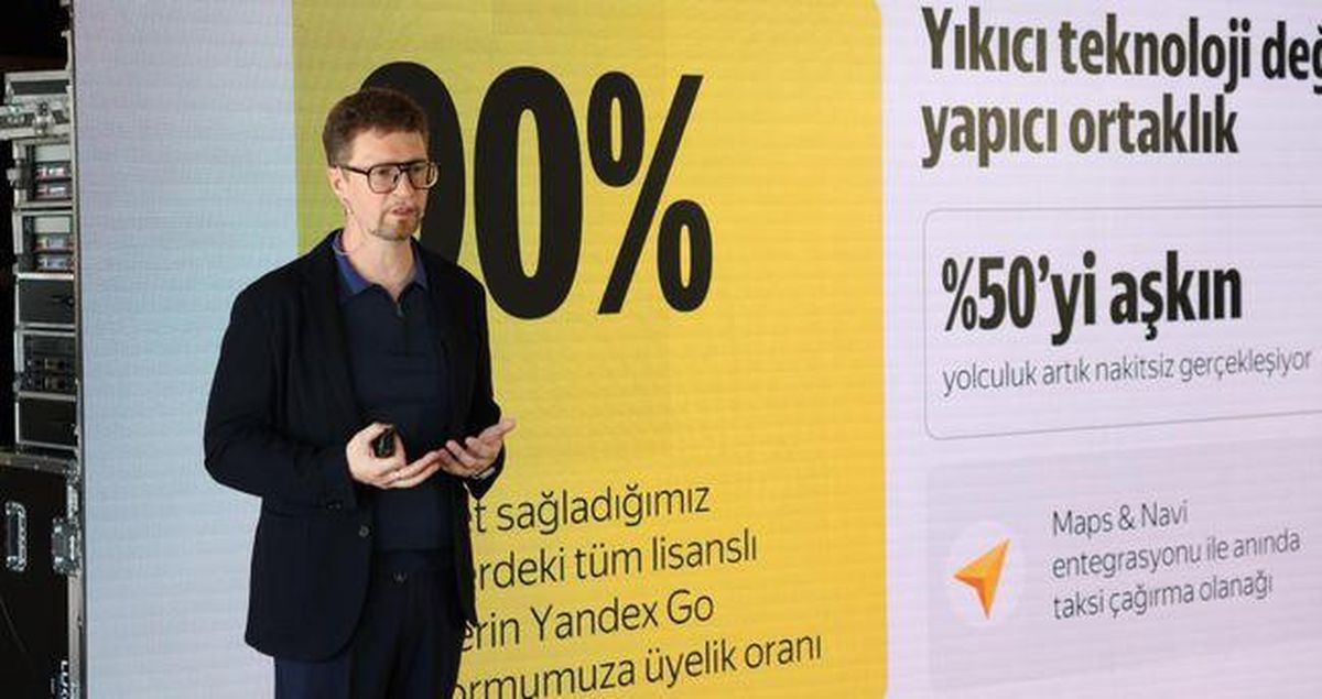 Yandex Go, Türkiye'nin mobilite pazarına 100 milyon dolar yatırım taahhüdüyle İstanbul'da hizmete başladı