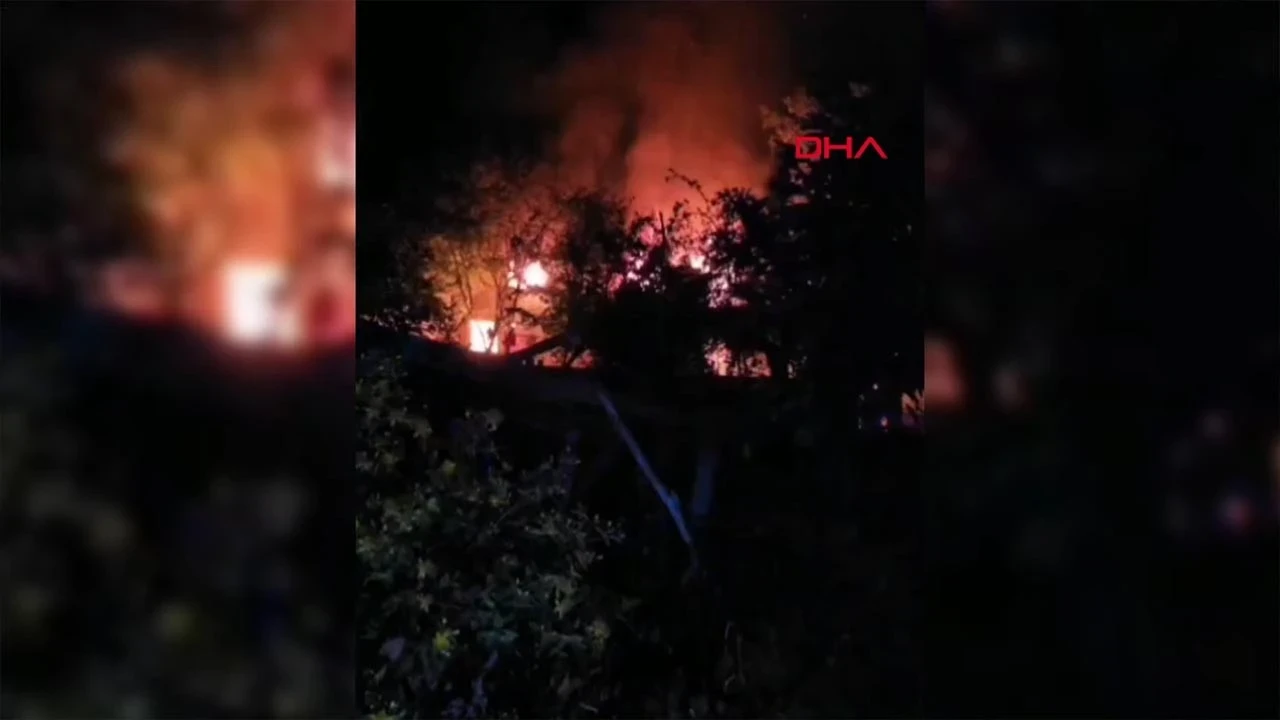 Osmaniye’de yayla evinde yangın: Kullanılamaz hale geldi!