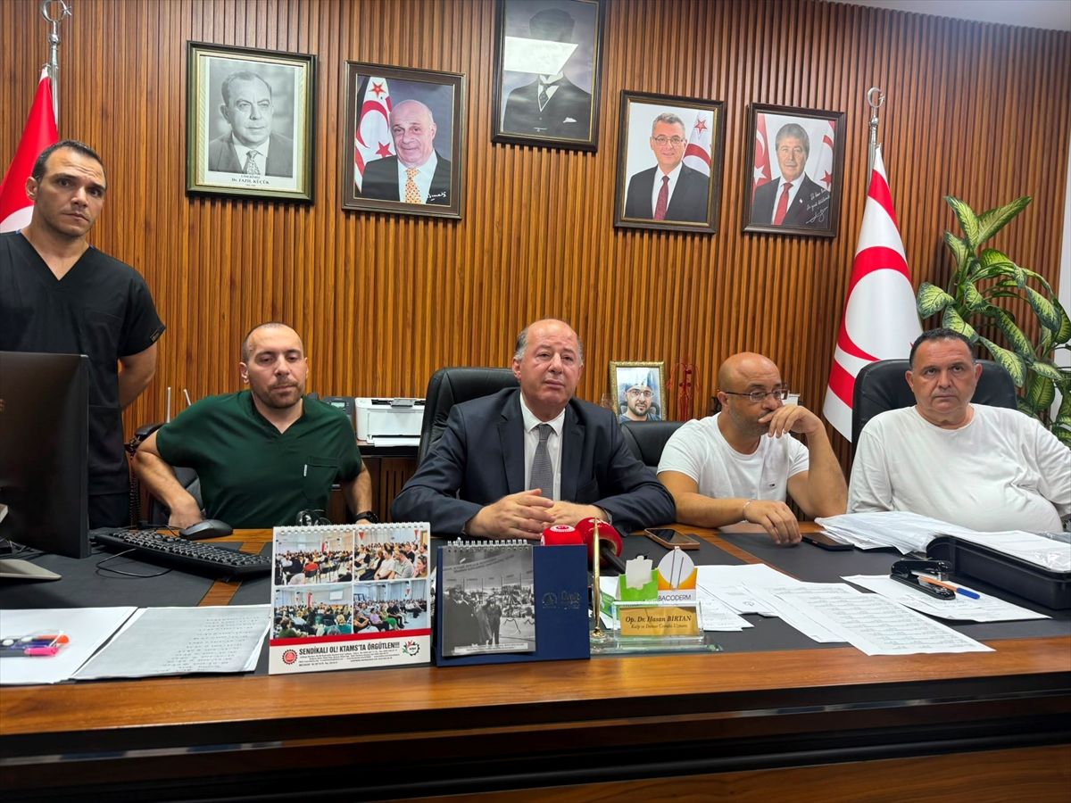 KKTC Sağlık Bakanı Dinçyürek, Cumhurbaşkanı Erhürman'ın sağlık durumunun stabil olduğunu belirtti