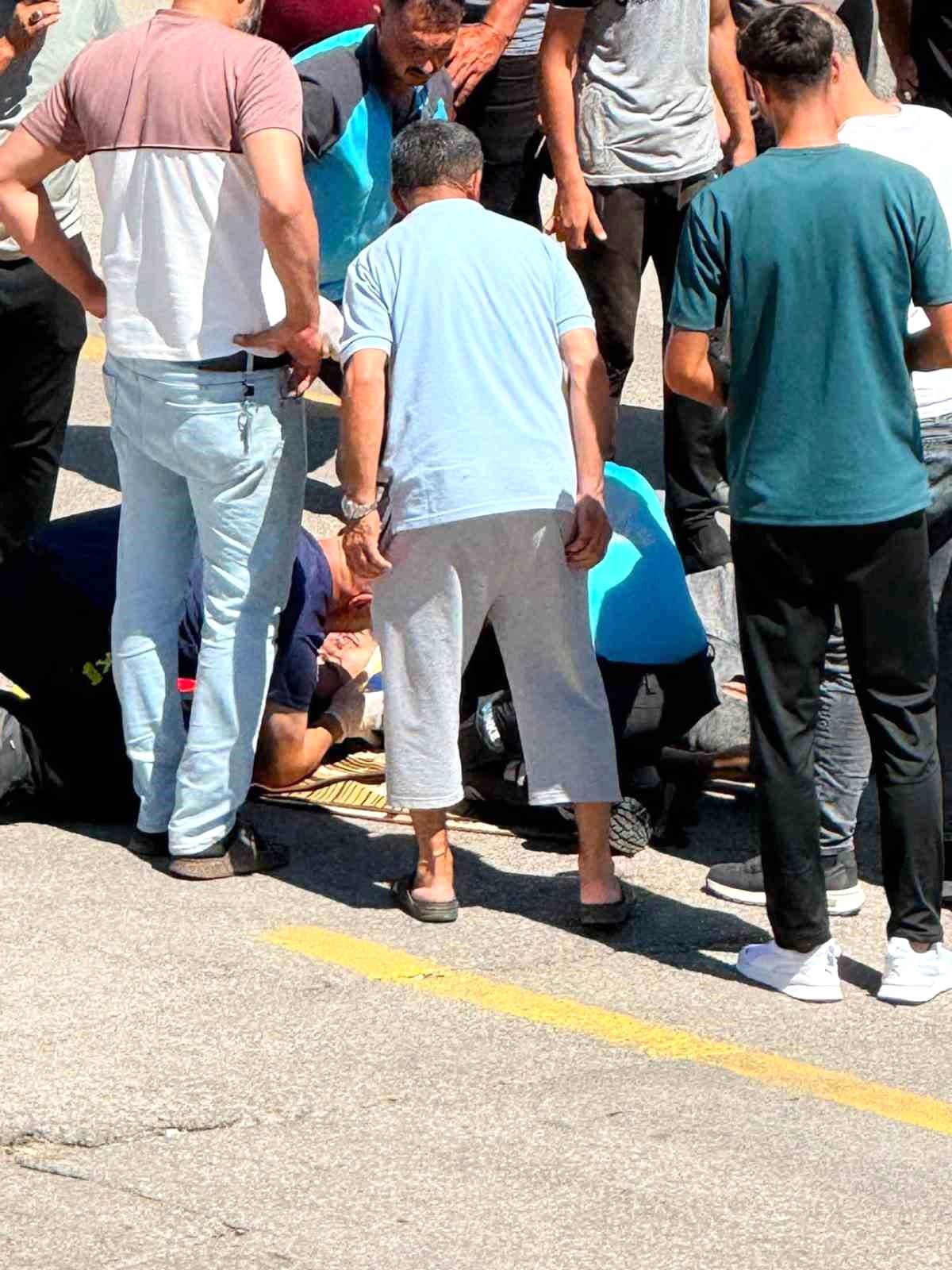 Elazığ'da motosiklet kazası: 1 yaralı