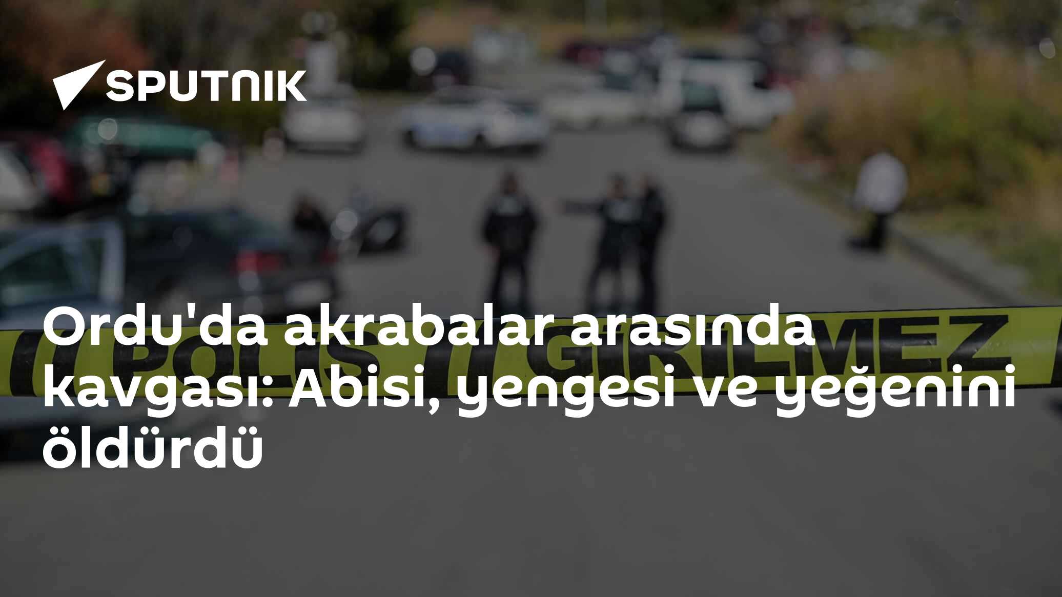 Ordu'da akrabalar arasında kavgası: Abisi, yengesi ve yeğenini öldürdü