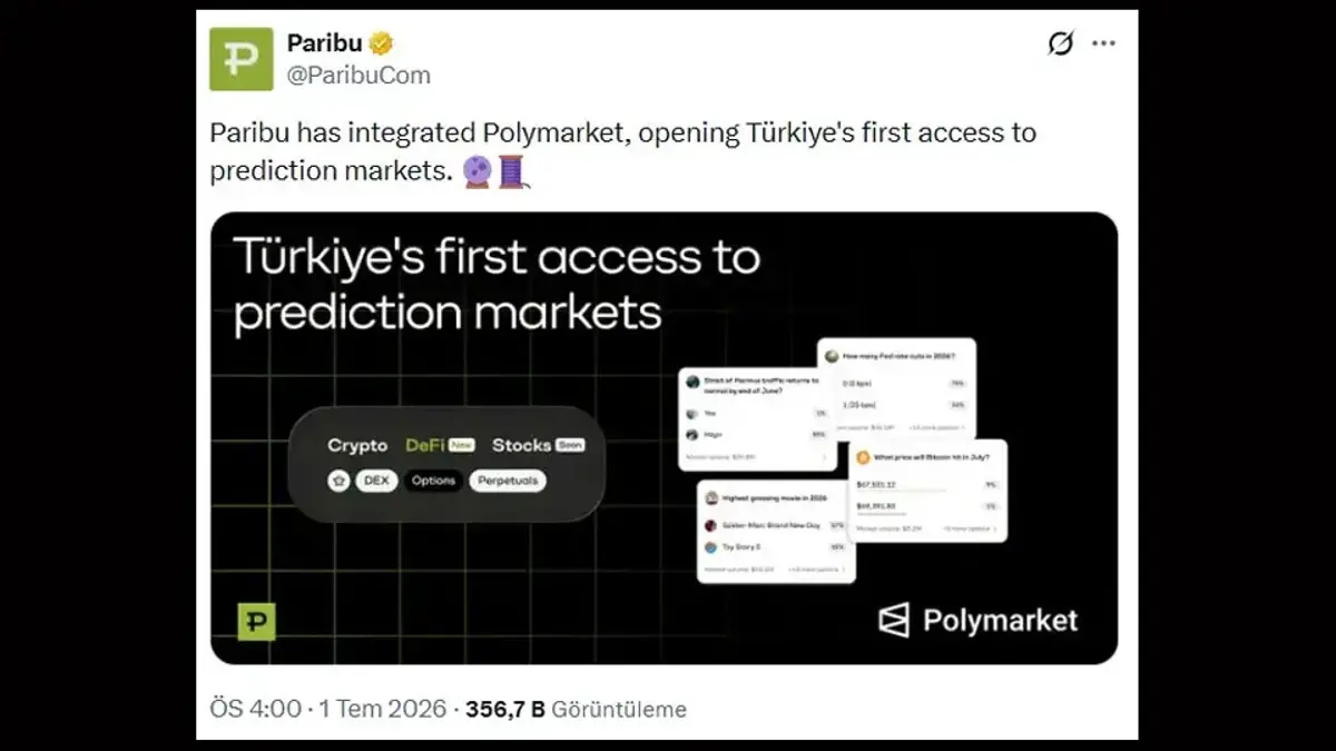 Paribu'nun Polymarket hamlesi tepki topladı: Türkiye'de serbest mi?