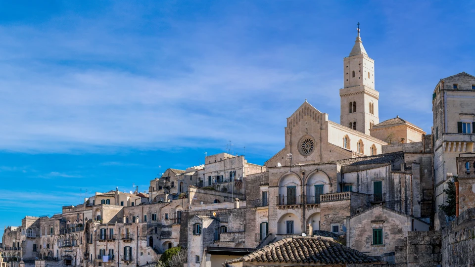 Matera, taş evleri ve film platosu kimliğiyle öne çıkıyor