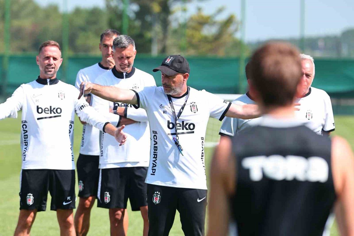 Beşiktaş, Midtjylland rövanşı öncesi antrenman yaptı