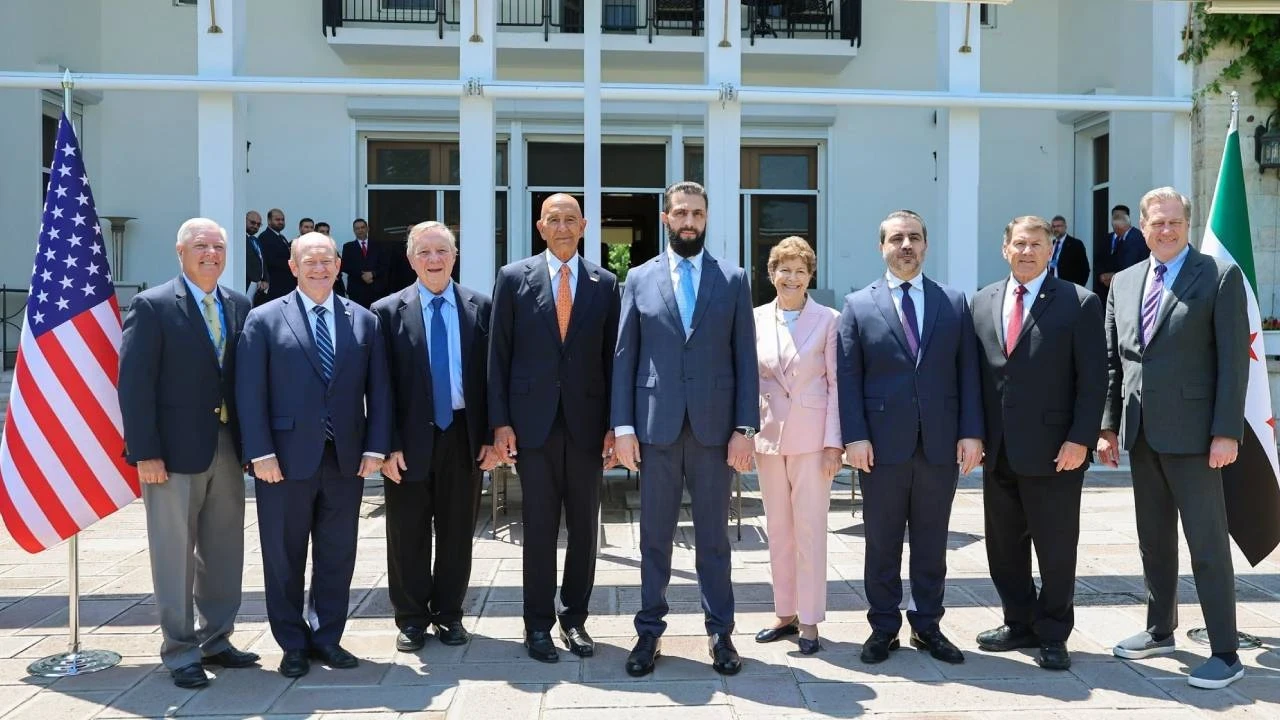 Şara ile Barrack Ankara'da görüştü: ABD-Suriye ilişkileri ivme kazanıyor