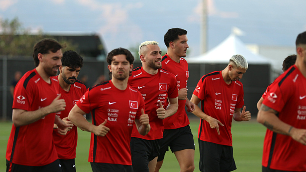 A Milli Futbol Takımı, Paraguay maçı için hazırlıklarını sürdürdü