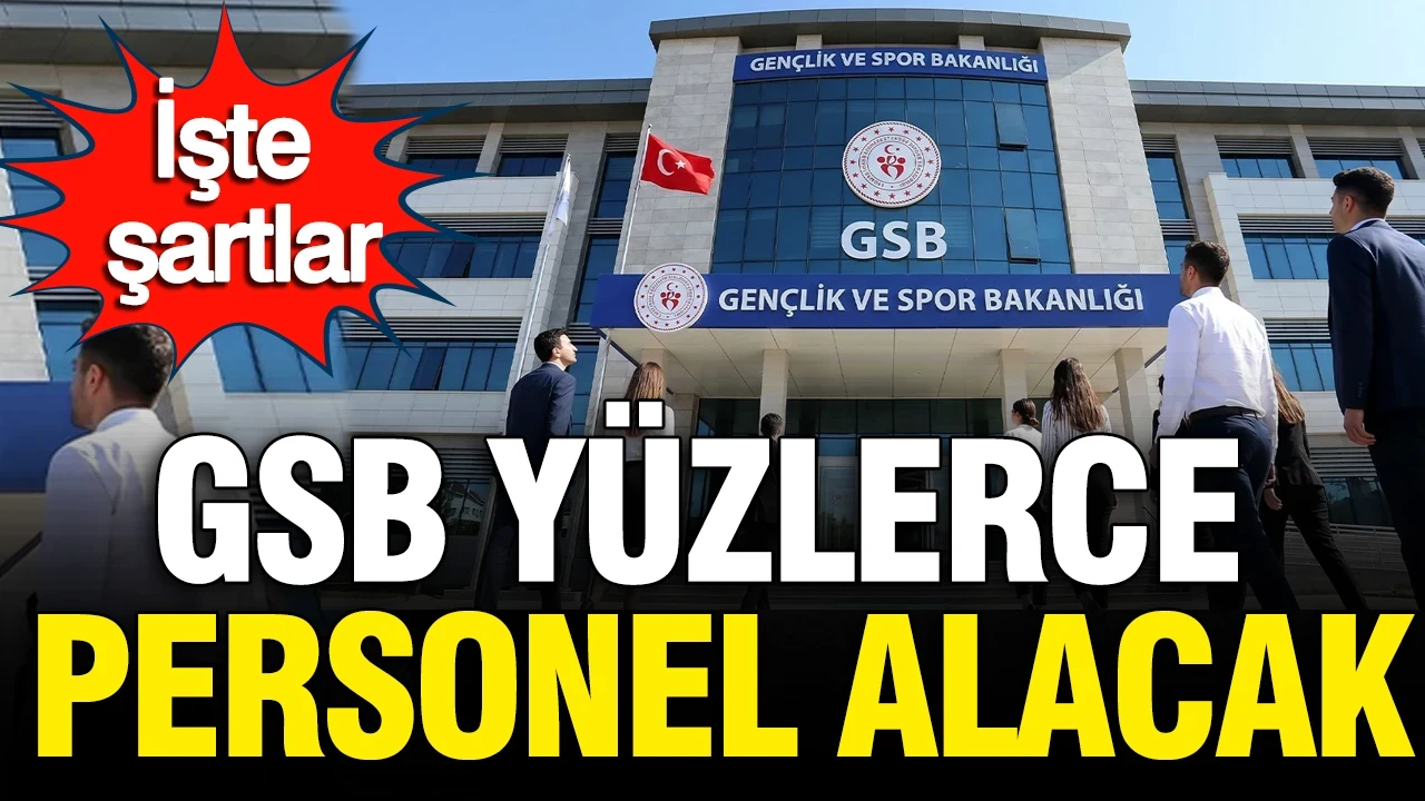 Gençlik ve Spor Bakanlığı personel alımı gerçekleştirecek: İşte detaylar