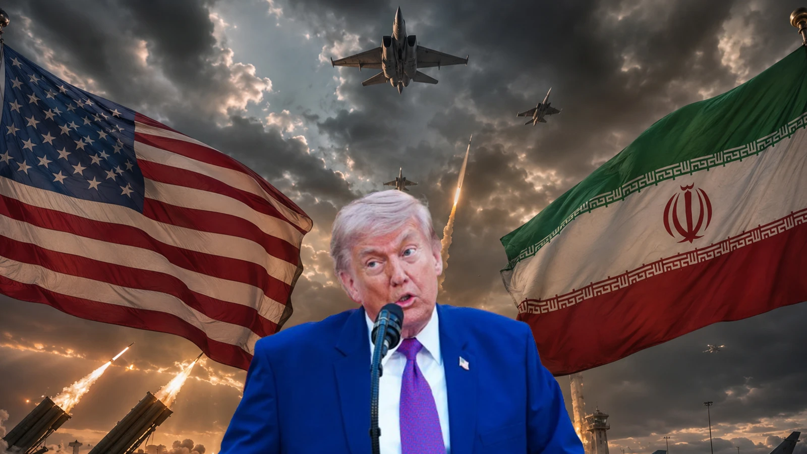 ABD'den İran'a yeni saldırı! Trump'tan "çok sert vuracağız" açıklaması