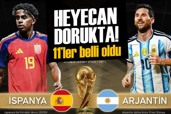 Heyecan dorukta: Dünya Kupası'nda şampiyon belli oluyor!