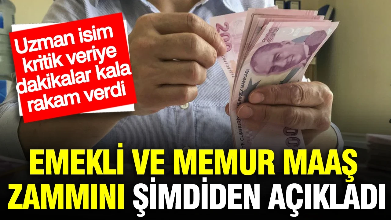 SGK uzmanı Murat Göktaş rolleri değiştirdi: Emekli ve memur maaş zammını açıkladı