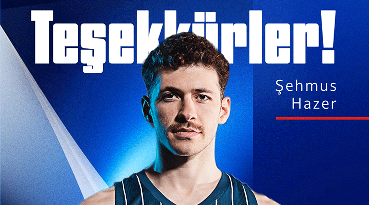 Şehmus Hazer, Anadolu Efes'ten ayrıldı! Yeni takımı ortaya çıktı