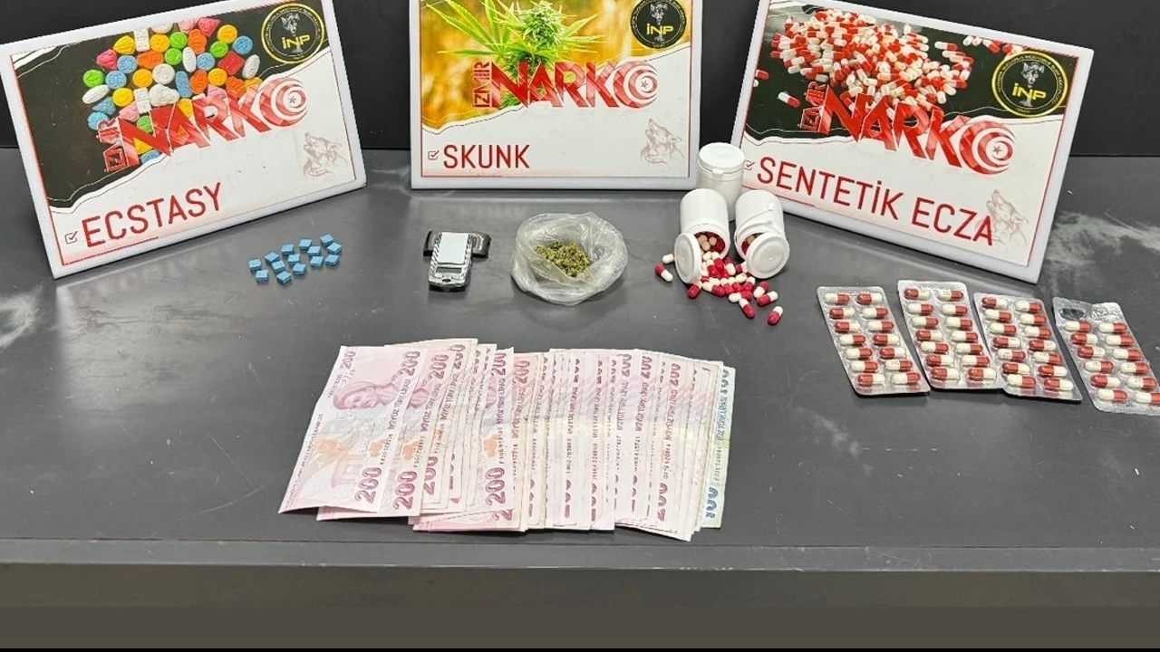 İzmir’de uyuşturucu operasyonu: 33 şüpheliden 13’ü tutuklandı