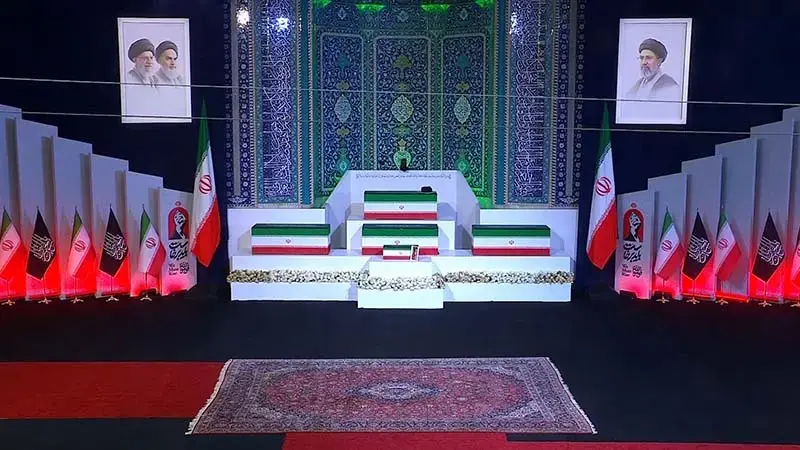 İran’ın eski lideri Hamaney için devlet töreni düzenleniyor