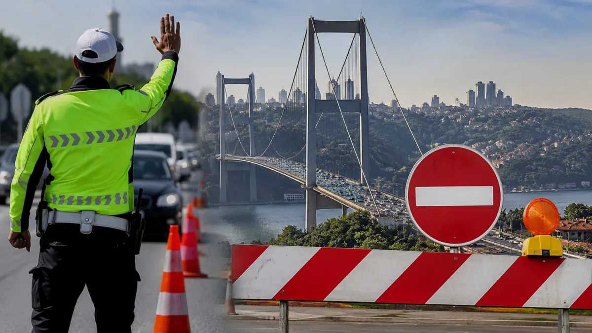 İstanbul'da 15 Temmuz'da kapanacak yollar açıklandı