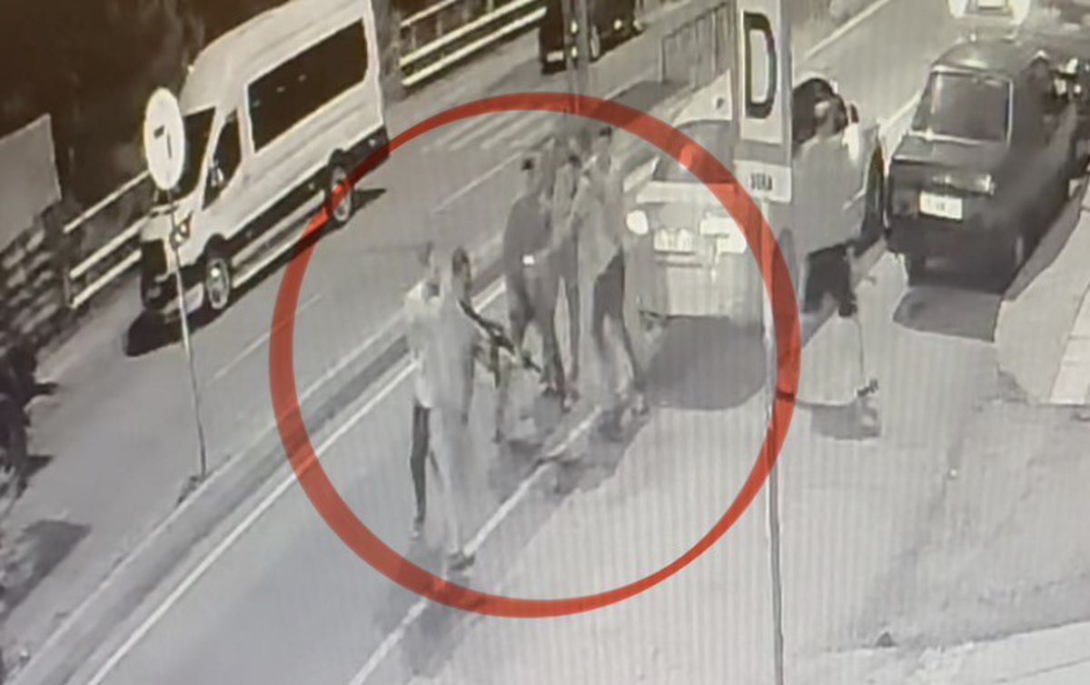 Samsun'da kanlı saldırı anı kamerada