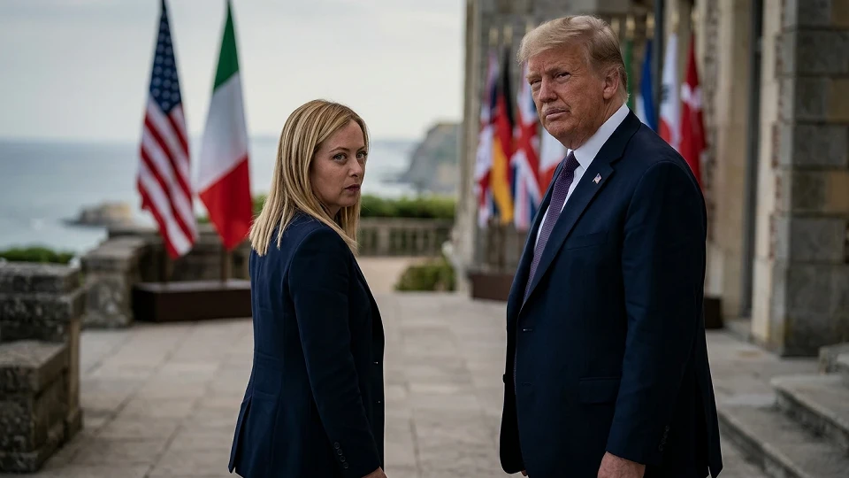 G7 Sonrası İpler Gerilmişti: Meloni’den Trump’a Yumuşama Mesajı