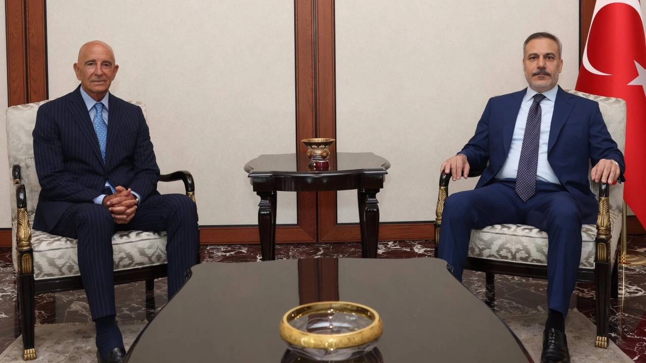 Hakan Fidan ve Tom Barrack görüştü! "Ortak hedef sahibiz, sonuç alıyoruz"