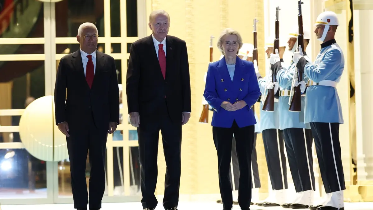 Başkan Erdoğan, von der Leyen ve Costa ile görüştü