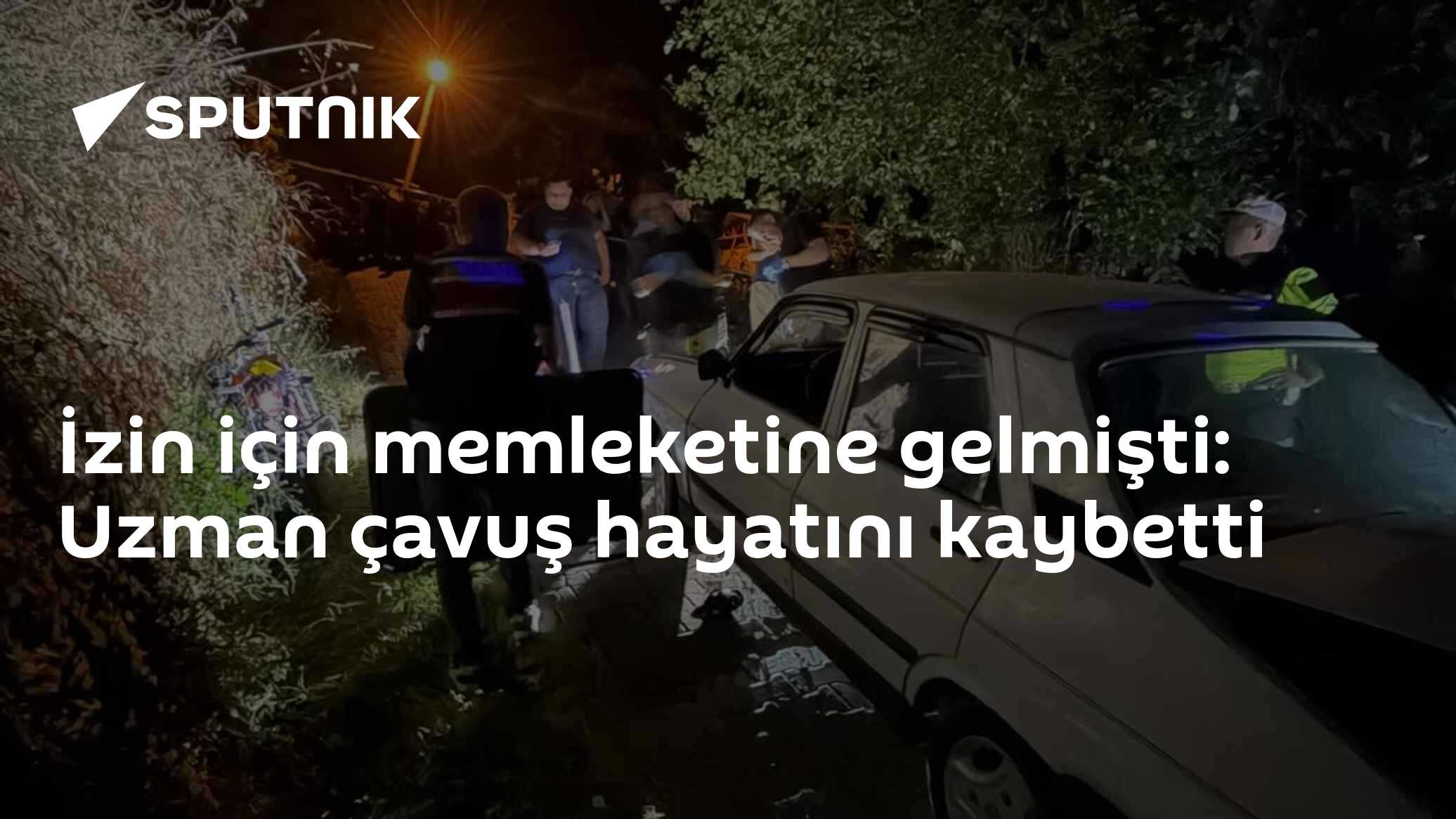 İzin için memleketine gelmişti: Uzman çavuş hayatını kaybetti