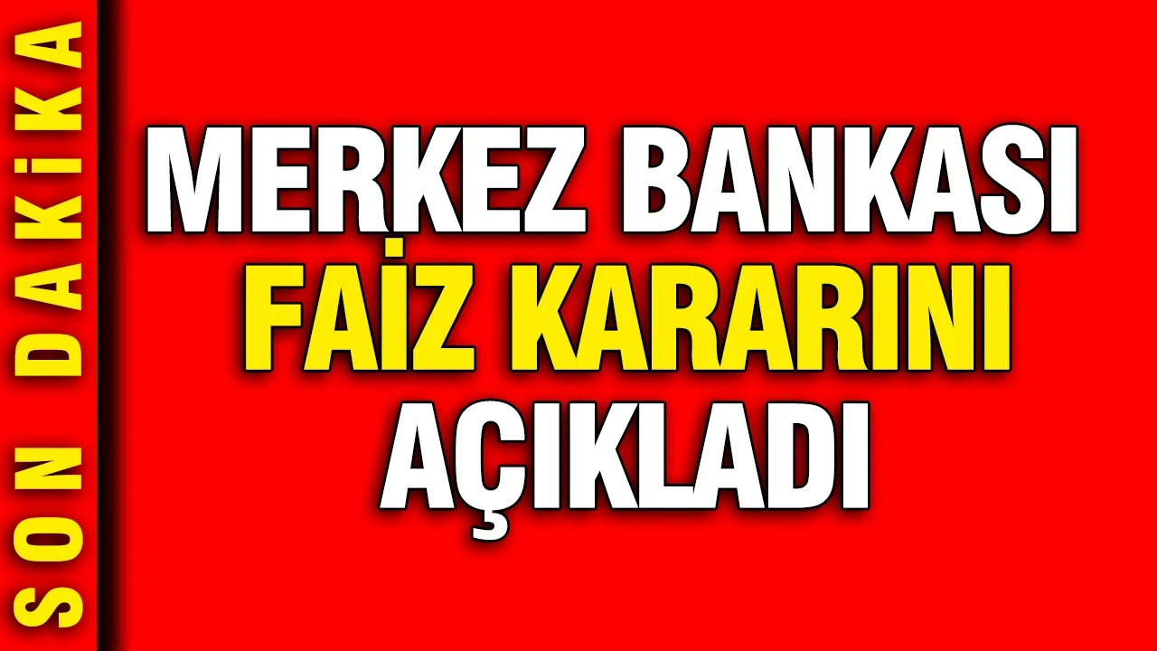 Merkez Bankası Haziran ayı faiz kararını açıkladı