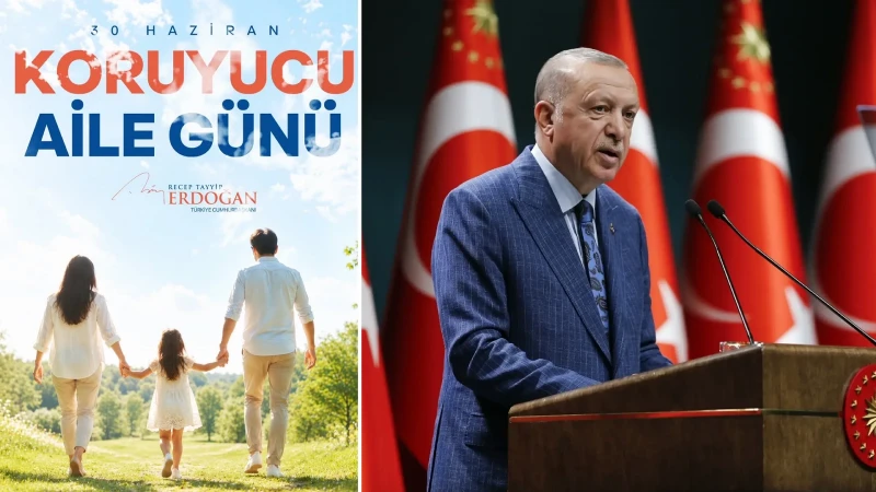 Cumhurbaşkanı Erdoğan Koruyucu Aile Günü'nü kutladı
