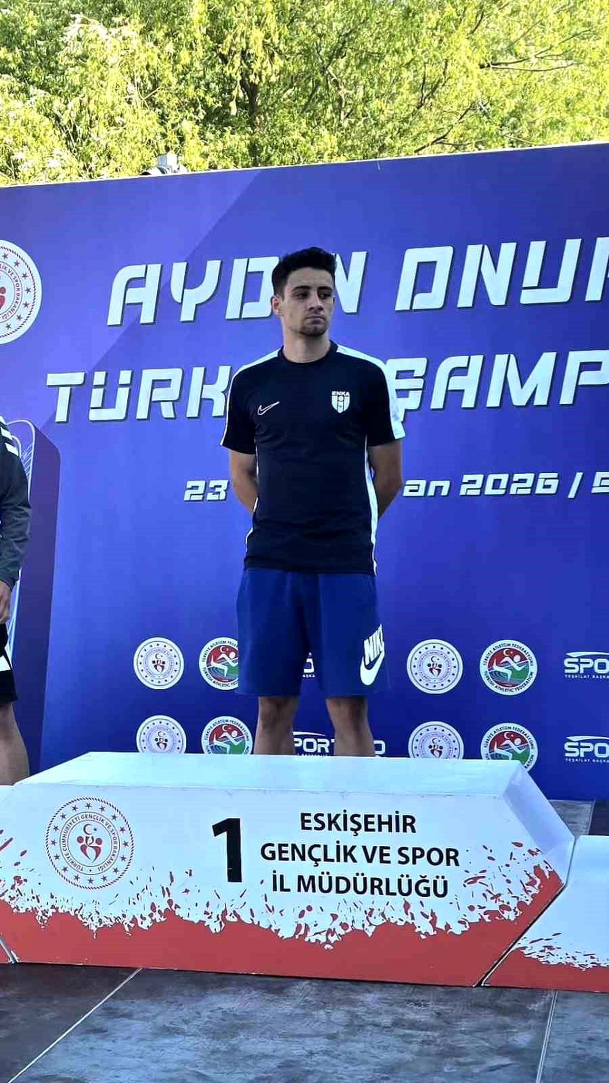 Aydınlı milli atlet Türkiye şampiyonu oldu
