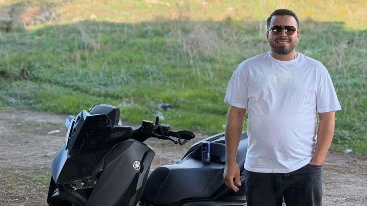 Taksiye çarpan motosikletli öldü