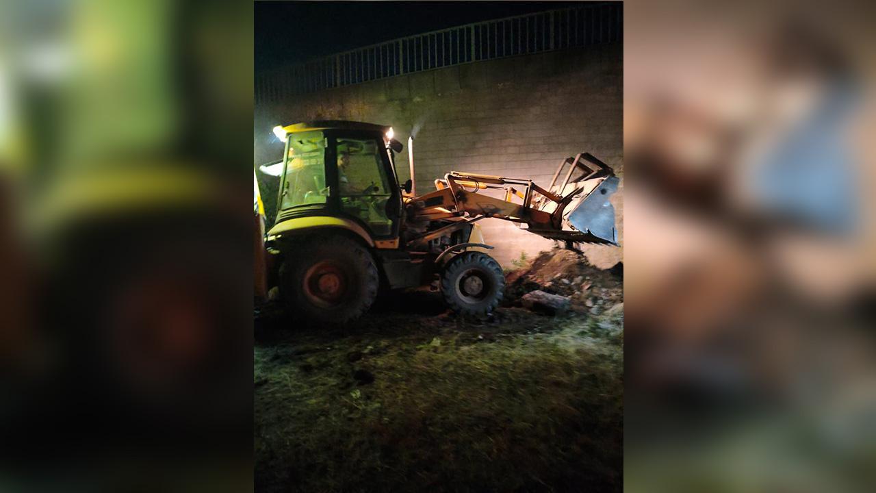 Tüketime uygun olmayan 1,8 ton et imha edildi