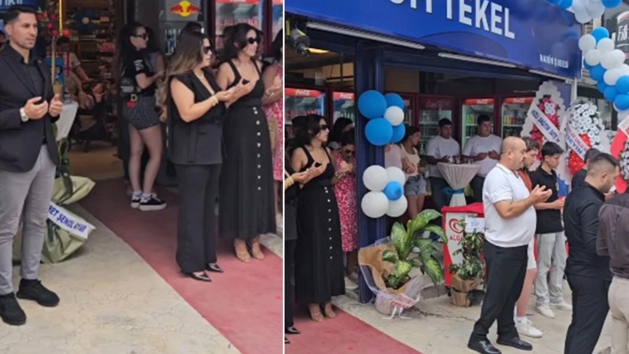 İmamdan tekel açılışında dua