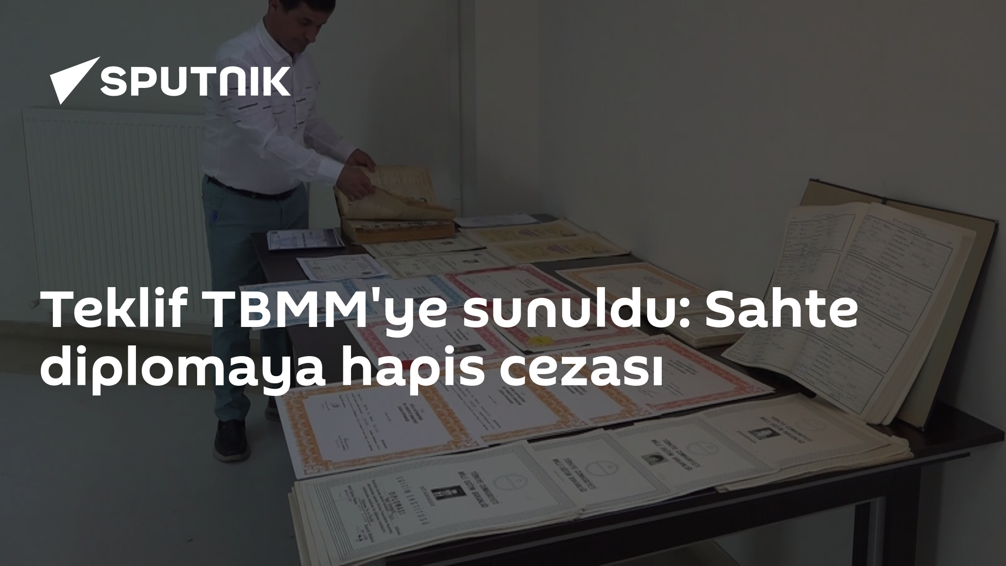 Teklif TBMM'ye sunuldu: Sahte diplomaya hapis cezası