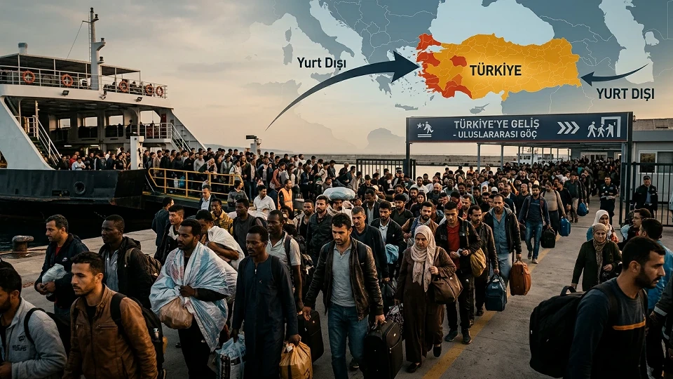 Türkiye Göç İstatistikleri: 2025'te ülkeye gelen kişi sayısı 393 bini aştı | Gündem Haberleri