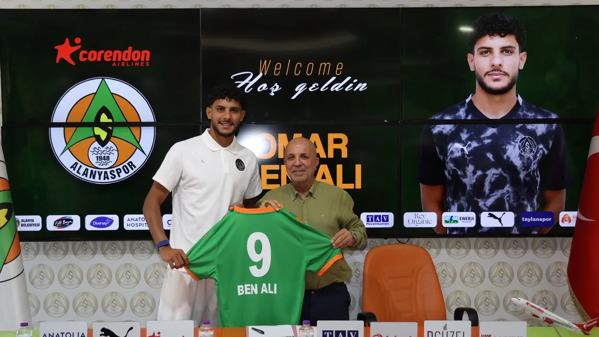 Alanyaspor, Omar Ben Ali'yi transfer etti!