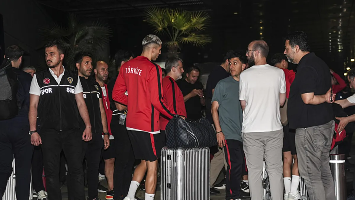 A Milli Futbol Takımı, Dünya Kupası sonrası yurda döndü!