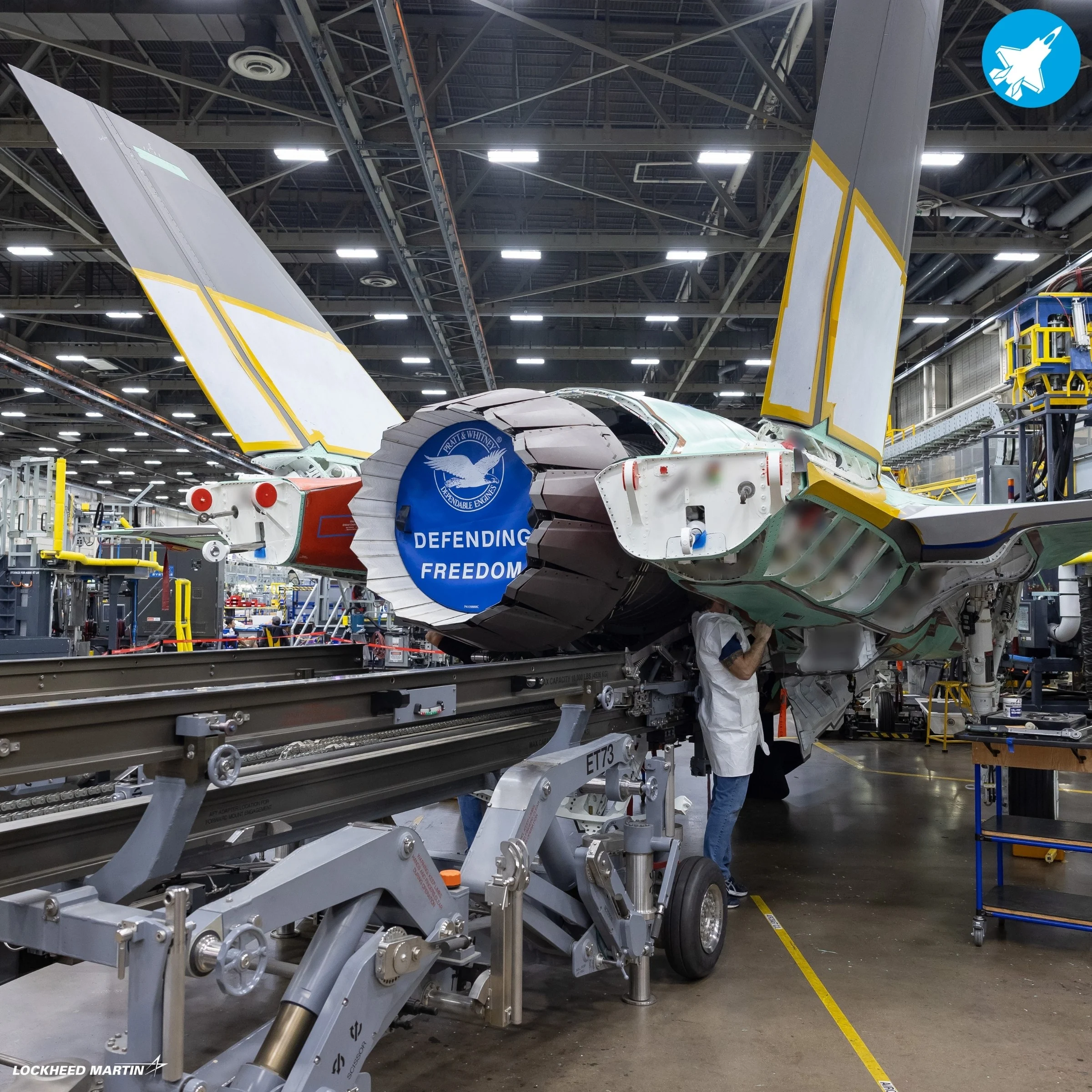 Almanya’nın ilk F-35’i motoruna kavuştu