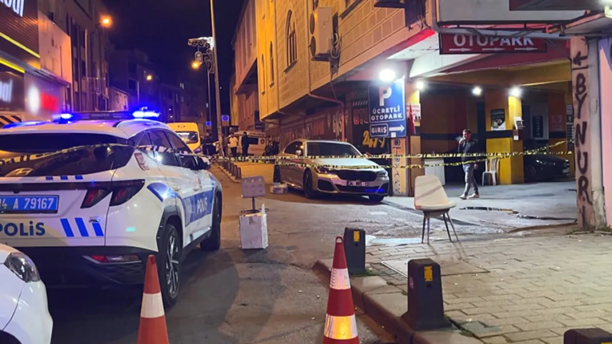 Eyüpsultan'da özel otoparka kurşun yağmuru: 1 kişi yaralandı