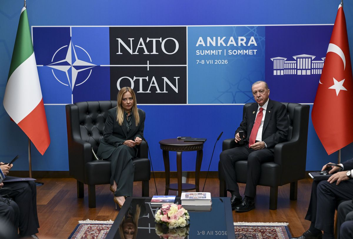 Cumhurbaşkanı Erdoğan, İtalya Başbakanı Meloni ile görüştü