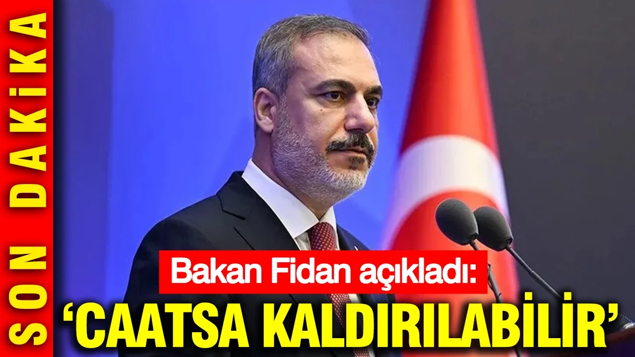 Dışişleri Bakanı Hakan Fidan: CAATSA kaldırılabilir
