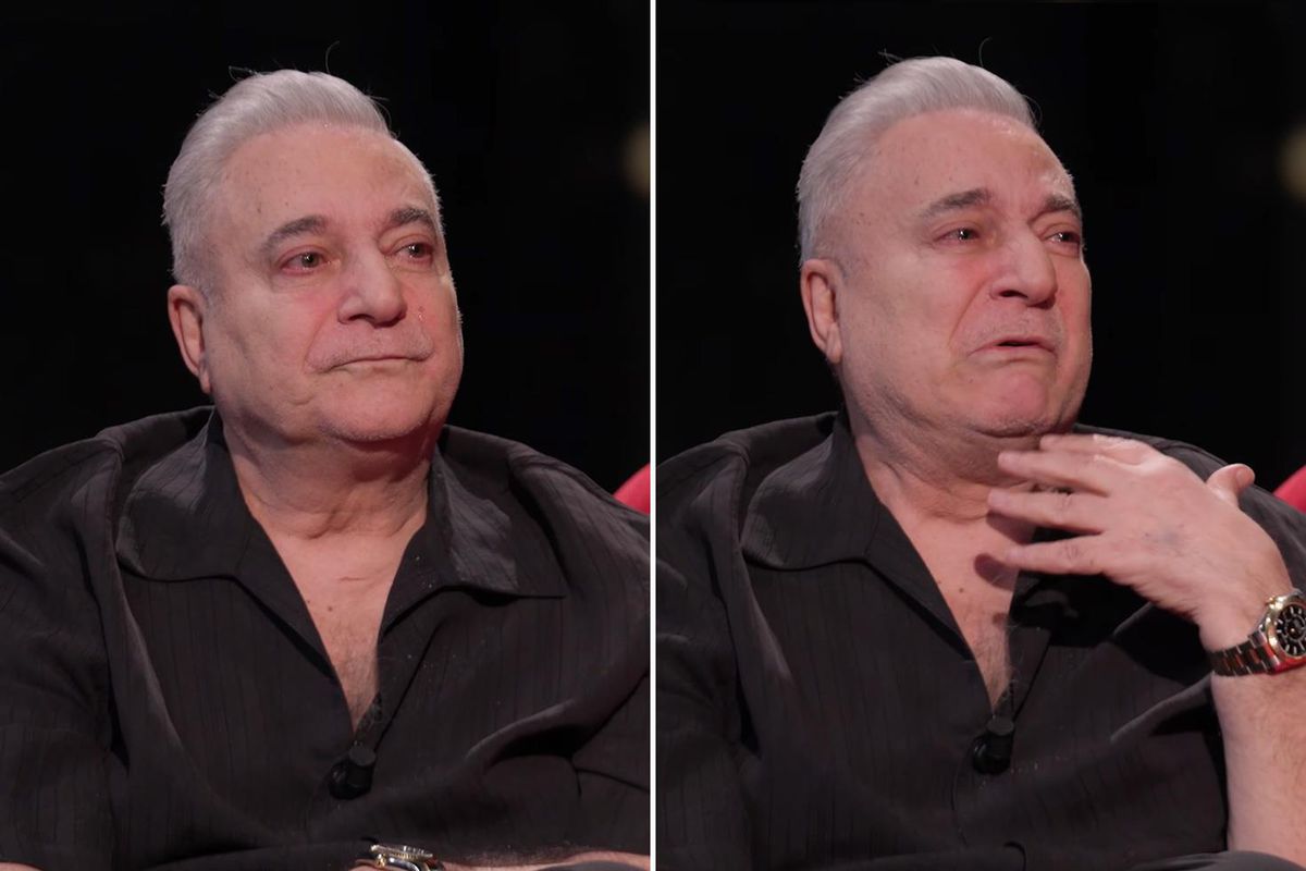 Mehmet Ali Erbil Çakıfelek'e katılan madenci genci anlatırken yine hıçkıra hıçkıra ağladı