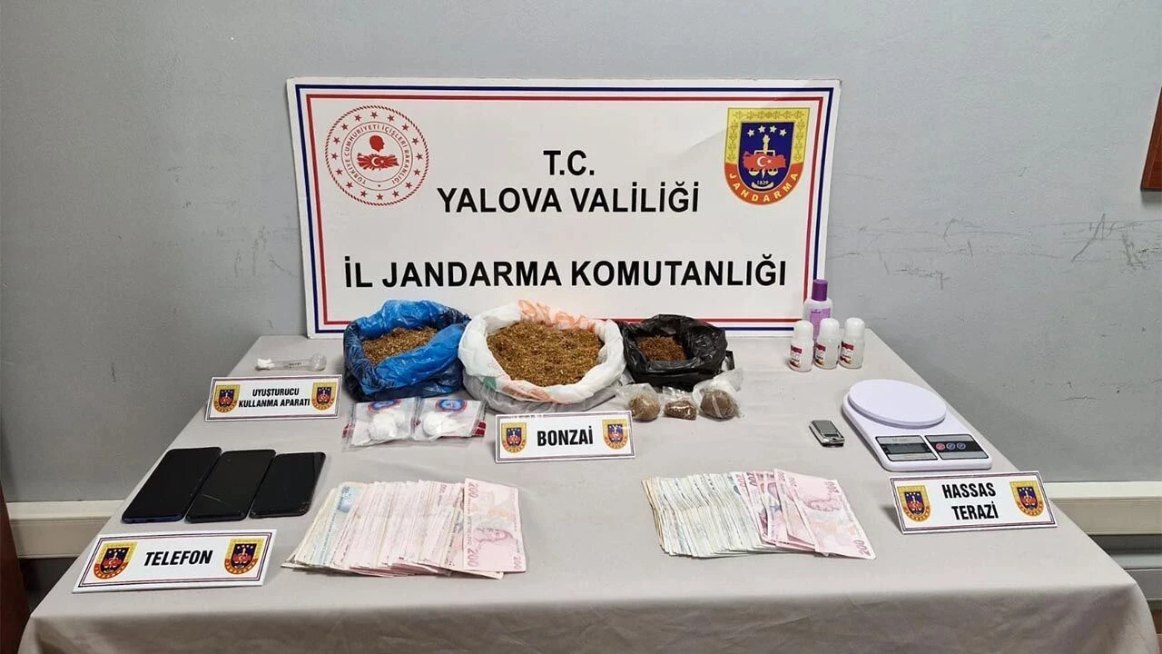 Yalova’da uyuşturucu operasyonu: 2 kişi tutuklandı