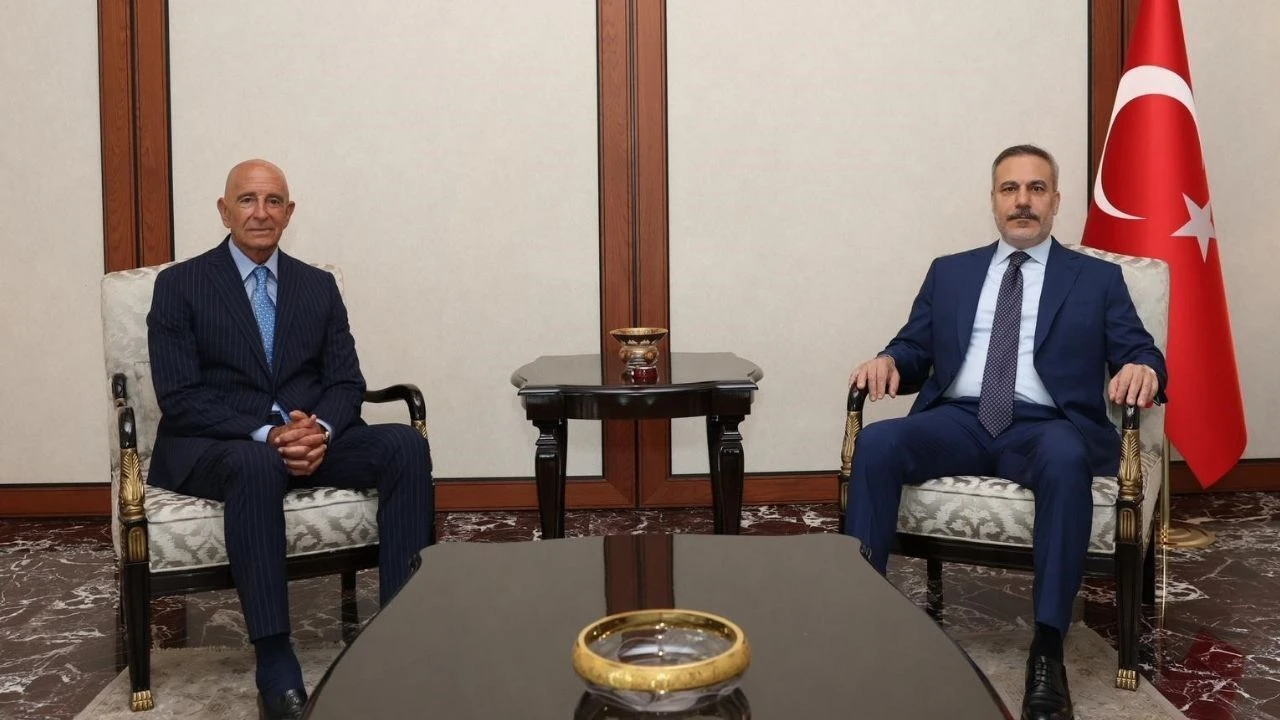 Ankara’da kritik görüşme: Hakan Fidan, Tom Barrack’ı kabul etti